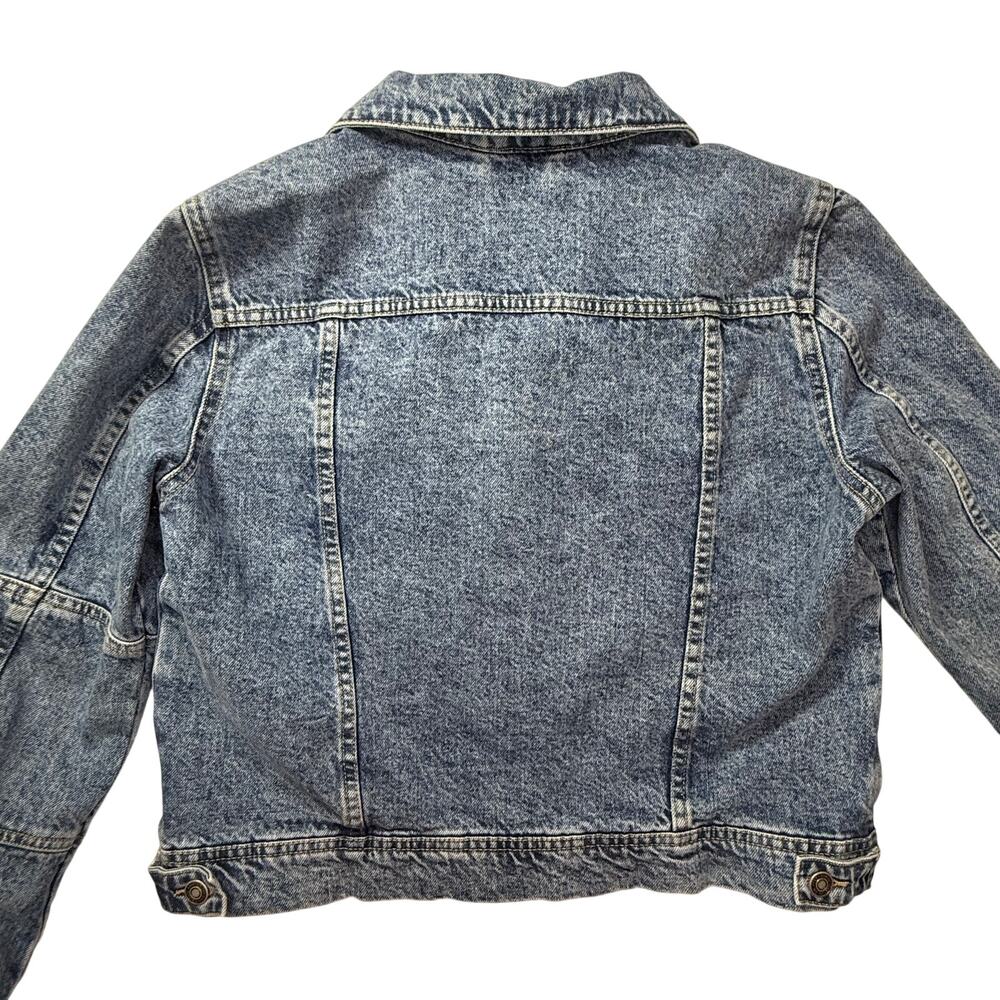 Free People We The Free Rumors Cropped Denim Jacket 100%Cotton Classic/Modern - Picture 11 of 16